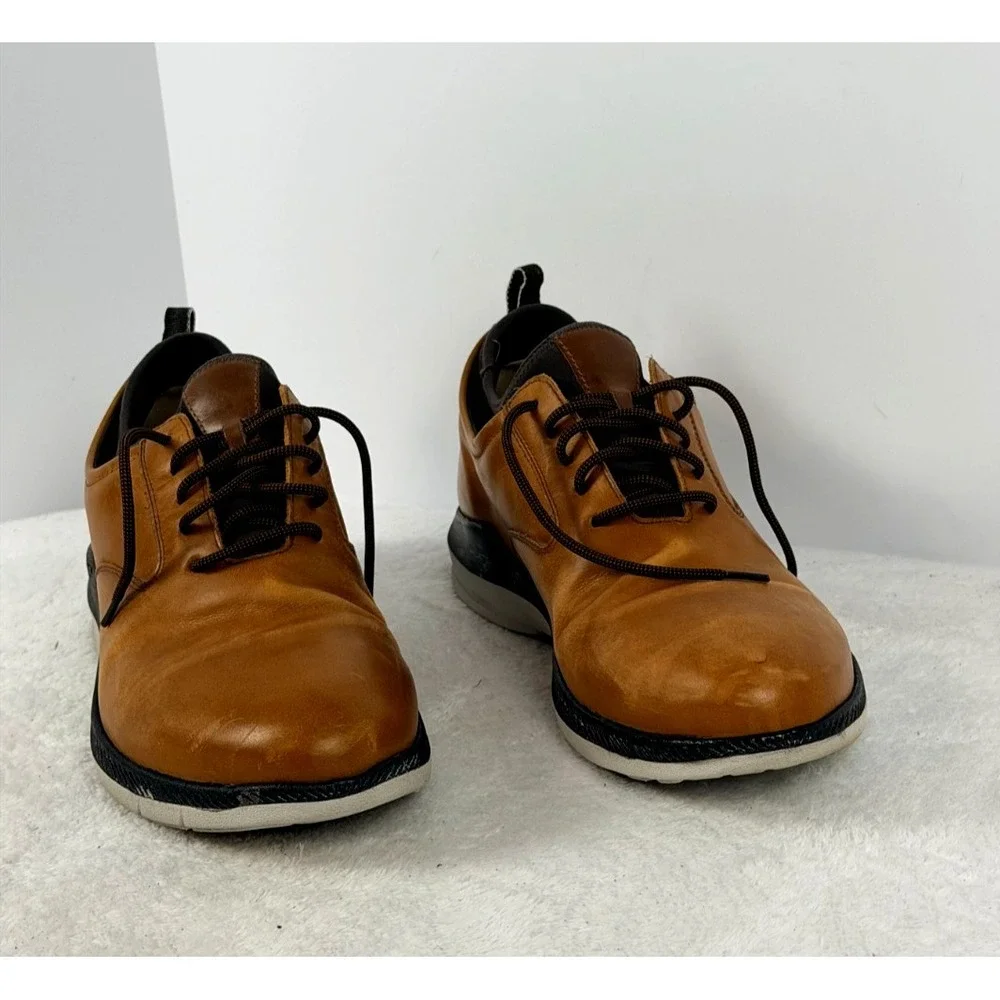 Johnston & Murphy XC4 Waterproof Brown Leather Oxford Shoes Men's 11M 20-2752